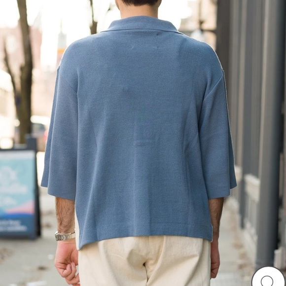 Document
Intarsia Knitting Stripe Sweater in Blue - Picture 3 of 8